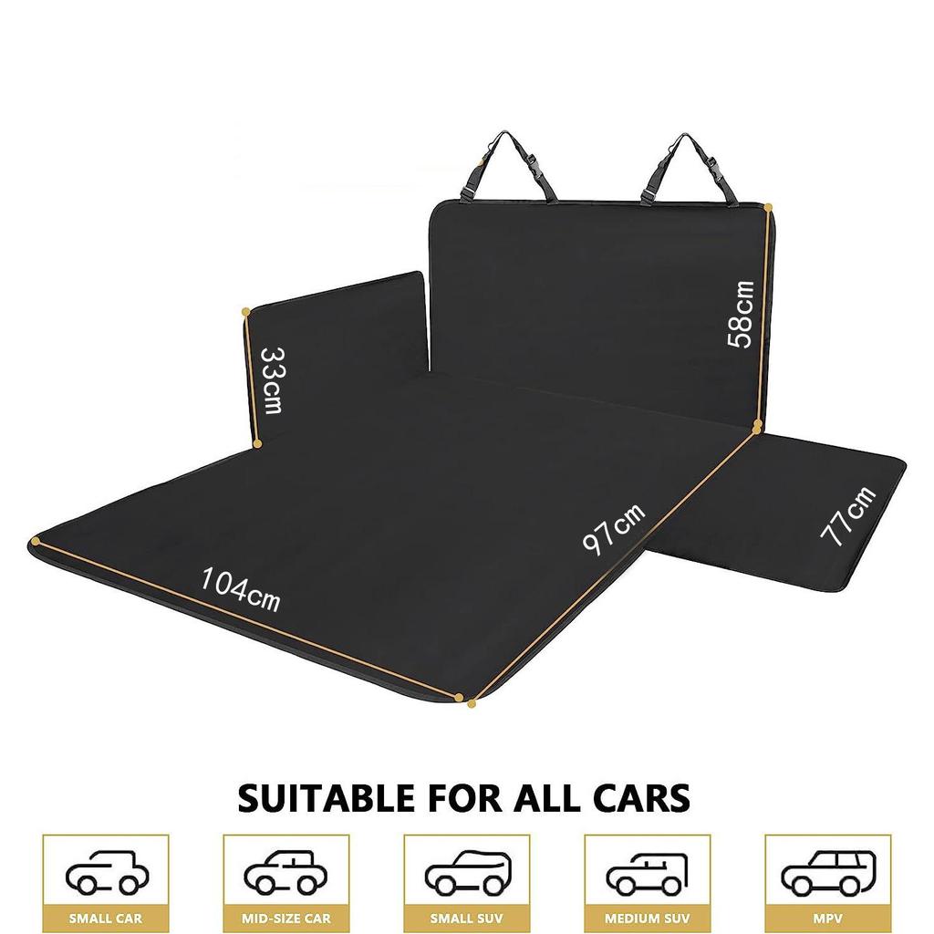 SUV Waterproof Pet Trunk Mat - Anti-Fouling, Thick, Off-Road Protection for Dogs