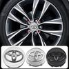 56/60mm Car Wheel Center Hub Cap Badge Dust-proof Covers Emblem Sticker for Toyota Yaris Hilux Corolla Avensis Prius Auris Rav4
