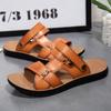 Fashion New Arrival Casual Sandals for Men Breathable Mens Slippers Comfortable Beach Sandals Dual-Purpose Male Summer Flats Flip-flops