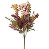 1/3PCS Fleurs Artificielles en Soie Plantes Chrysanthème Herbe à Bulles Bricolage Festival Maison Jardin Extérieur Décoration Mariage Bouquets de Mariée