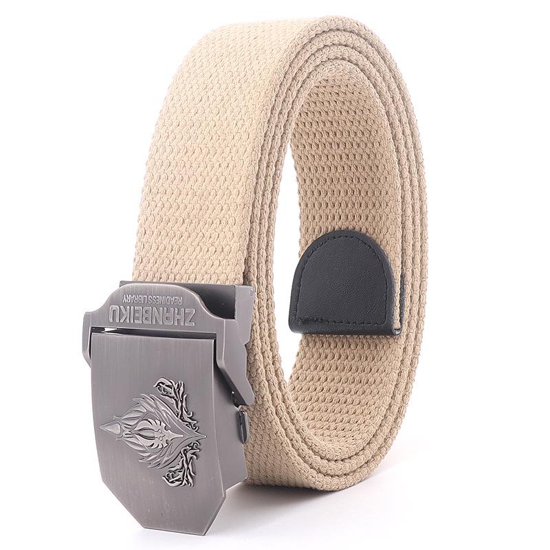 Ζώνη Κανβά με Λογότυπο Warcraft: Unisex Εξωτερική Καθημερινή Τακτική Ζώνη από Κράμα