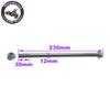 Gnyduw Durable 12mm 225mm Wheel Axle For 50cc 70cc 90cc 110cc 125cc Pit Dirt Bikes Scooters Moped Motorcycle Parts