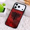 Albania Flag Eagle soft Phone Case for iPhone 17 Air 16 15 11 12 14 13 Pro Max Shockproof Cover