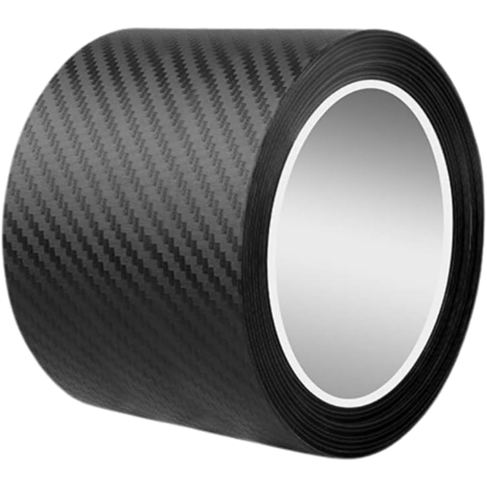 

Alpha Depot Black Matte Anti Scratch Door Edge Molding Carbon Style Car Protection Film (7cm Wide, 10m) Length Width 7cm, length 10m