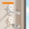 Adjustable Length Clothes Hanger Organizer Suction Cup Installation Balcony Hanging Rack  Window