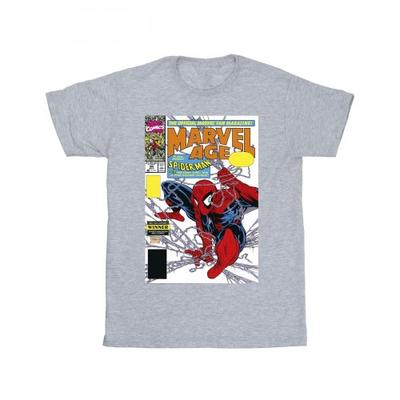 Mens Spider-Man Marvel Age Comic Cover T-Shirt