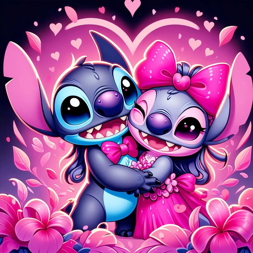 Diamond Painting Stitch Angel Embroidery Cartoon Mosaic Picture Rhinestones 5D DIY New Arrival Decor for Home