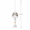 Hanging Crystal Windchimes Handmade Life Tree Pendant Craft Chain Window Car Hanging Ornament Home Outdoor Garden Decor