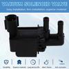 Schwarzes Automobil-Vakuum-Magnetventil, ABS-Material, Modell 25860-50060, Kompatibel mit Feng.