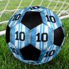 1 pz Pallone da Calcio Lionel Messi Taglia 5 Pallone da Calcetto Indoor Moda Colorato Gioco in Giardino - Ottimo Regalo per Appassionati di Sport HE42