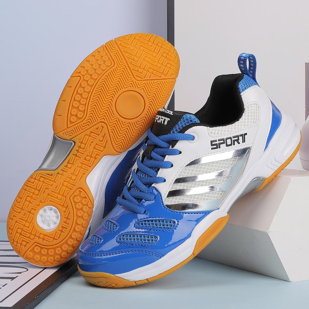 Badminton Shoes for Men and Women, Professional Tennis Shoes, Training Sneakers, Table Tennis Shoes, Lightweight, Shock-Absorbing and Wear-Resistant