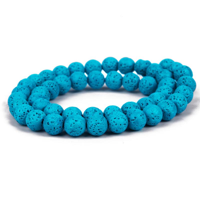 

8 мм натуральный камень вулканическая лава круглые свободные бусины для изготовления ювелирных изделий своими руками