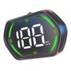 Car Hd-Up Display, GPS meter With MPH/   , Overspeed Alarm, Auto Brightness Adjustment, Plug and Play for All Vehicles