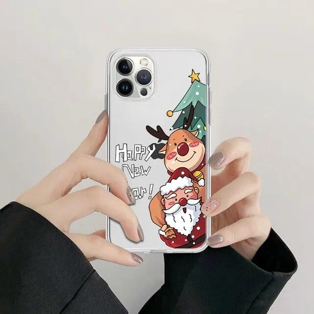 Fashion Lovely Animation Soft Phone For Iphone 8 12 XR 11 Pro Mini 6s 13 XS 7 Max X Plus 6 14 Silicon Soft Case Cover