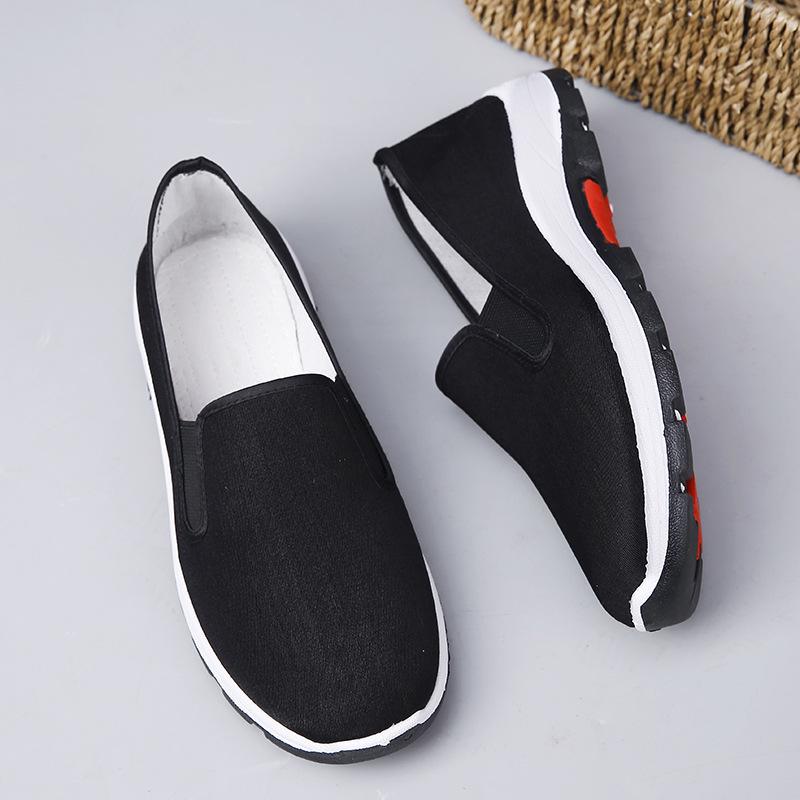 

Мужские туфли слипоны на мягкой подошве из пекинской ткани - Дышащие, Легкие, Удобные Повседневные Туфли на все случаи жизни 46