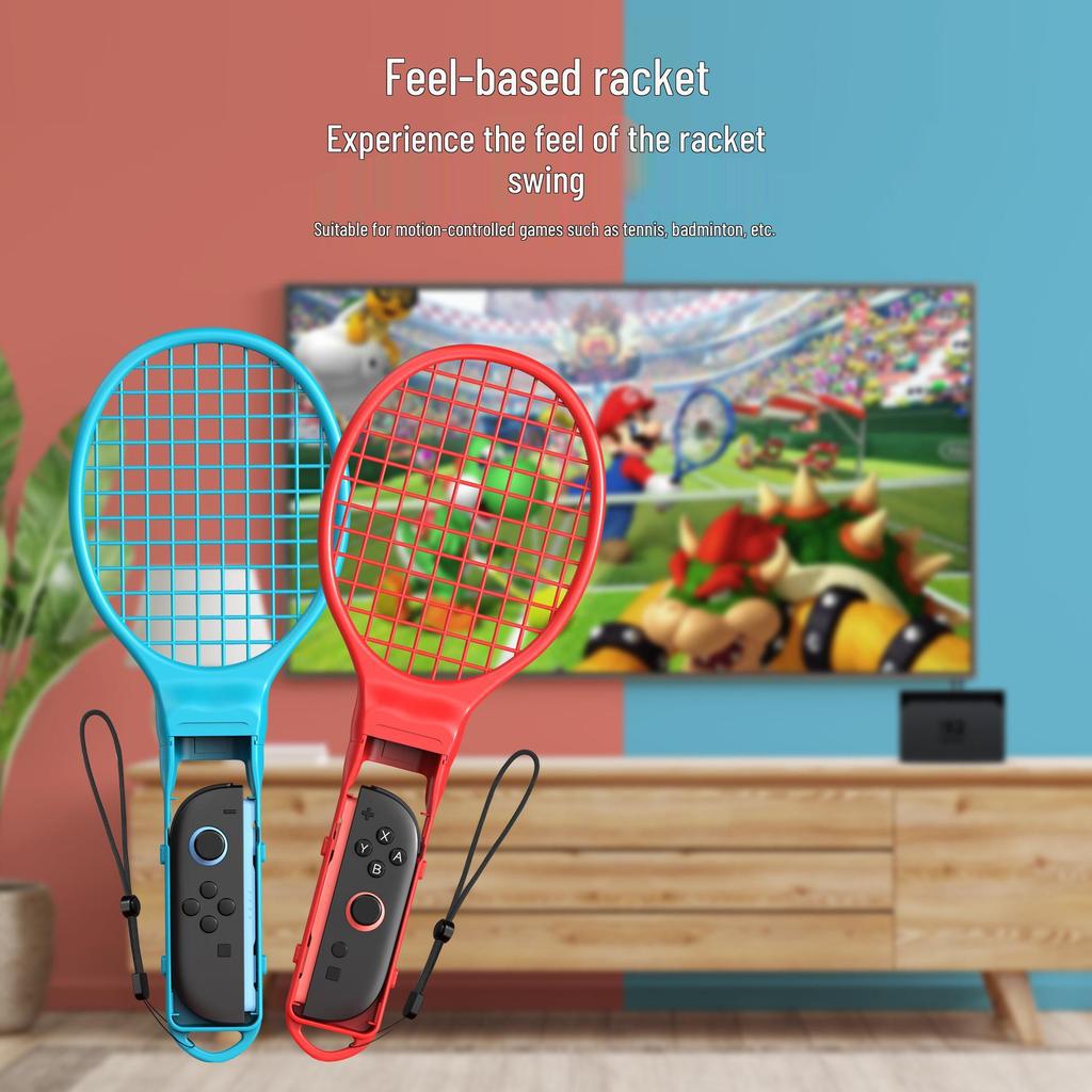 Switch 2 Sports Game Controller Set: Fencing, Tennis Racket & Racing Wheel