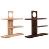 3 Tier Wooden Desk Storage Organizer Desk Display Rack Desktop Display Stand for Living Room Bedroom Office Decor