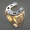 1 Exquisite Patterned Ring, Vintage and Fashionable Clover Ring, Suitable for Daily Wear and Gift Giving
