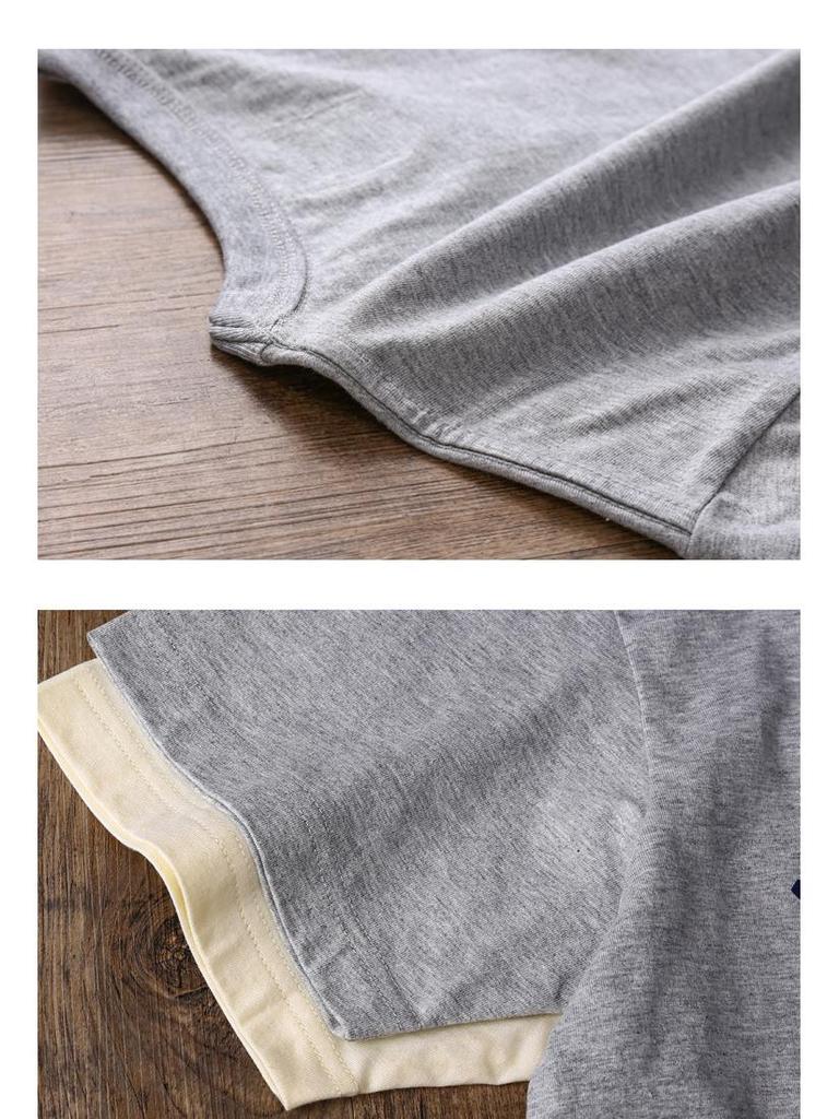 Amekaji Felix the Cat Retro Militär T-Shirt - Unisex Reine Baumwolle Kurzarm