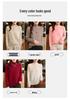European Hollow Pure Wool Sweater - Women's Autumn/Winter Round Neck Knitwear