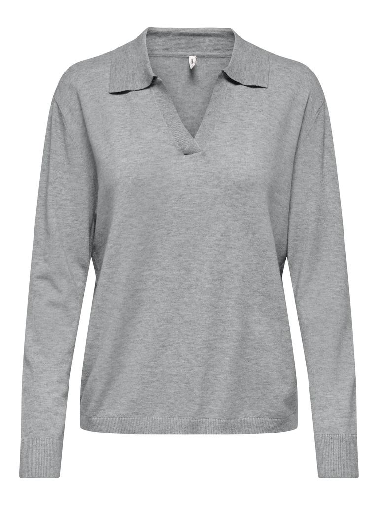 Only - Women' Sweater - Onlbi Ls Polo Pullover Knt Nca 15354843