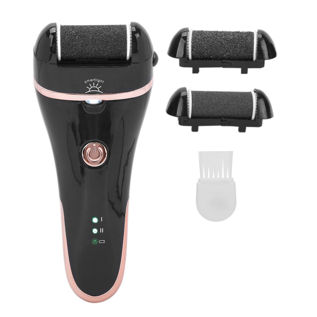 Rechargeable Electric Foot Callus Remover Dead Skin Calluses Removal Foot File Pedicure ToolBlack