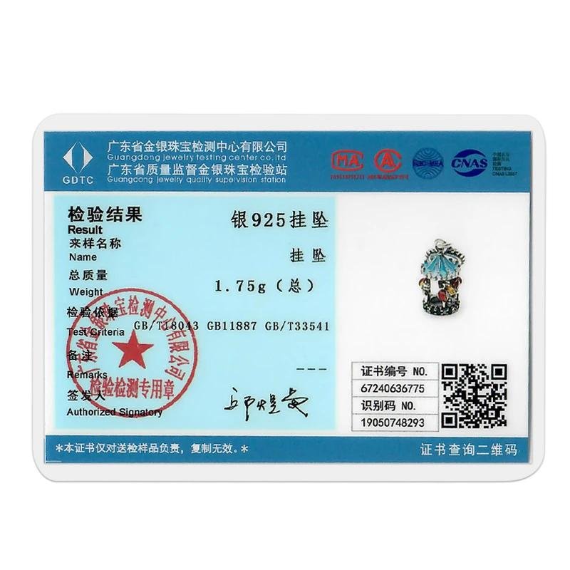 925  Silver Amusement Park Clown Carousel Pirate Ship Charms Pendant Fit Original Charm Bracelets Women DIY Jewelry Gift