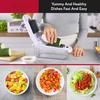 Vegetable Chopper With Container Multifunctional Spiral Cutter Food Chopper Household Kitchen Essential Gadget Accessory