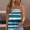 Trubkové topy pro ženy, roztomilé sexy tričko bez rukávů s potiskem mimo rameno