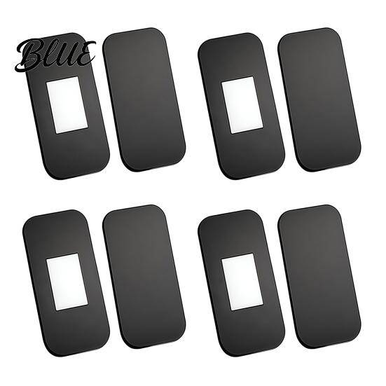 Adhesive Magnetic Latch Cabinet Magnet Steel Catch Door 2/4/6/8Pcs Stainless Ultra Thin Closet Catch for Kitchen Bathroom Cupboard Drawer