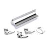 Guitar Slide Stainless Steel Tone Bar Guitar Lap Slide Tone Bar with 3Pcs Finger Picks & 1Pc Thumb Pick for Guitar Bass