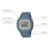 Casio DIGITAL Series - Square Fashion Trend Sports Quartz Movement Resin Strap Japanese and Korean Watch Men's Watch Gray Dial W-218HC-2AV