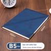 A5 Sheepskin Soft Leather Notebook – Customizable, Logo Printable, Thick Business Office Design