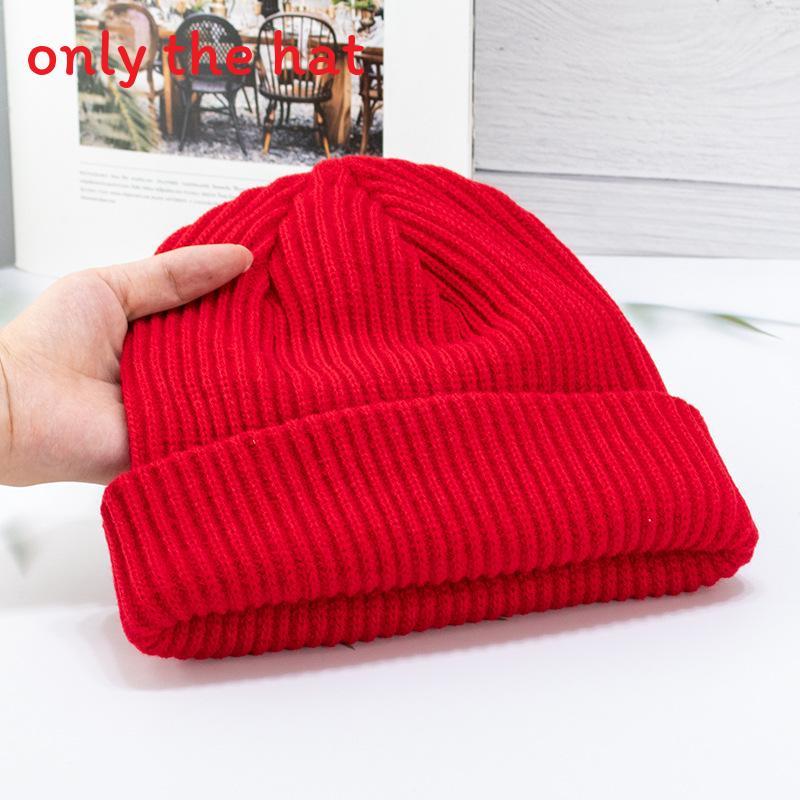 Gestrickte Mütze für den Winter mit atmungsaktiven und winddichten Eigenschaften für Damen und Herren