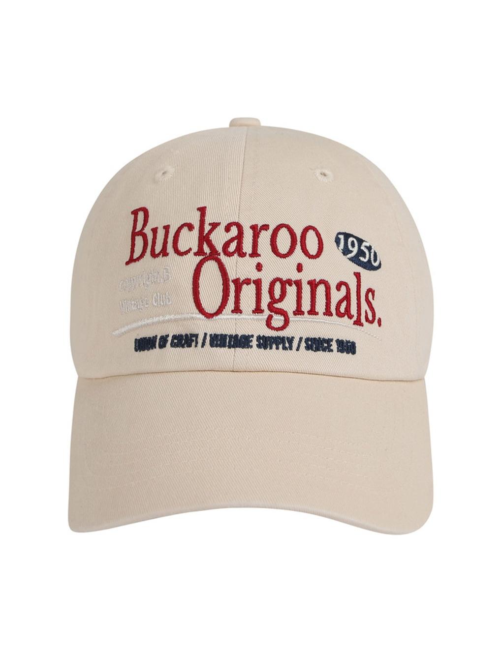 [Buckaroo] [B245AP160P] Универсальная винтажная бейсболка с большим логотипом
