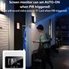 2.4GHz Wireless Smart Doorbell with Display, Electronic Peephole, Anti-theft, No-Drill Installation