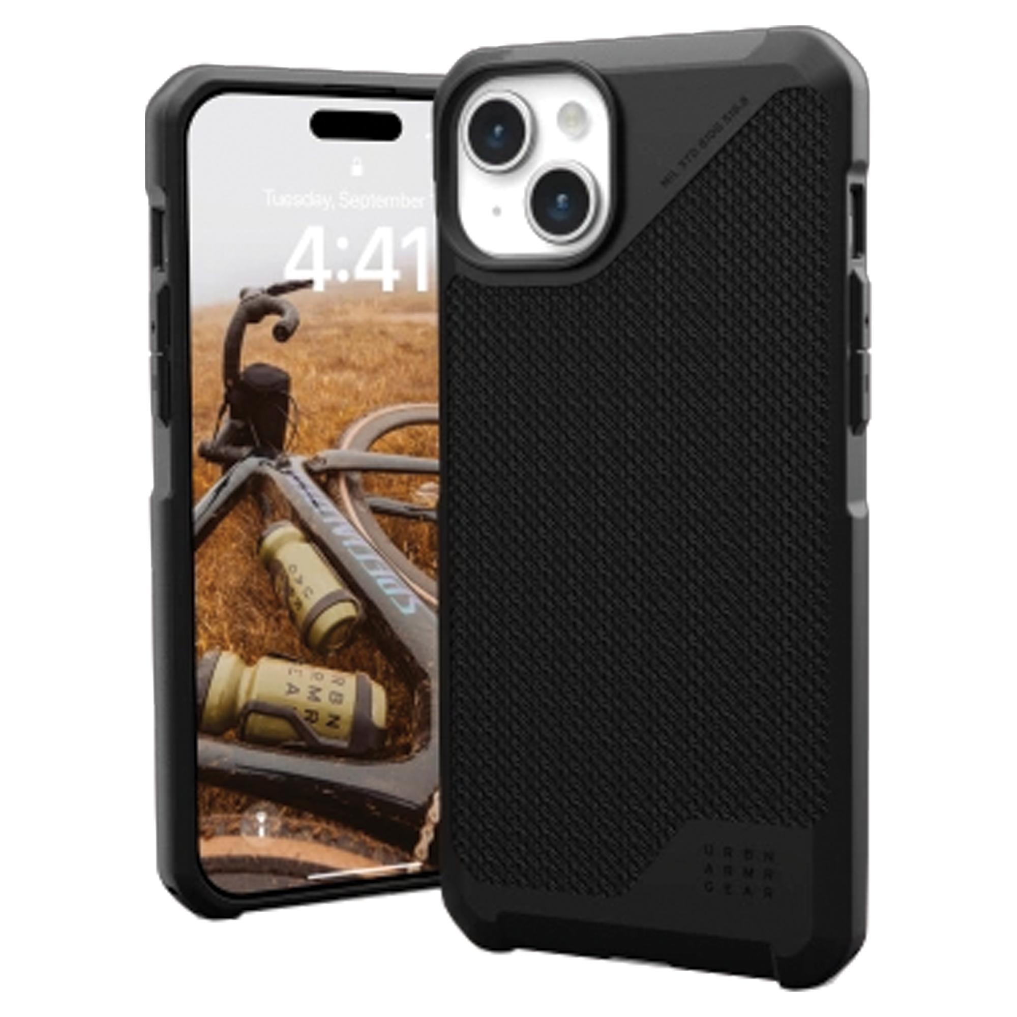 Etui Uag Metropolis Lt Magsafe Do Iphone 15 Plus - Czarny Kevlar