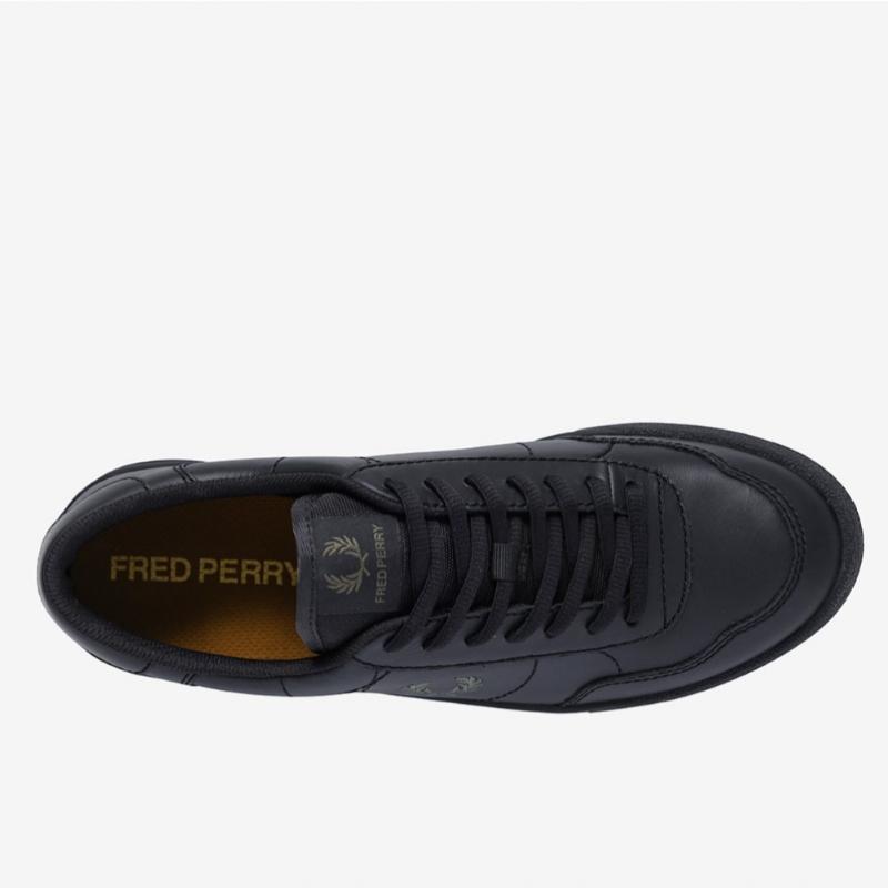 Fred Perry B11 Leather Black Casual Sneakers