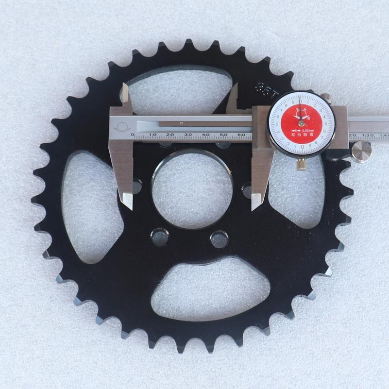 1Pcs ATV UTV Rear Chain Plate 530 35T 6 Hole TAOTAO GY6 150CC 250CC Sprockets Parts