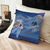 Wuthering Waves Cartethyia Pillow Covers Cartoon Sofa Decorative Home Double-sided Printing Short Plush Cute Cushion Cover