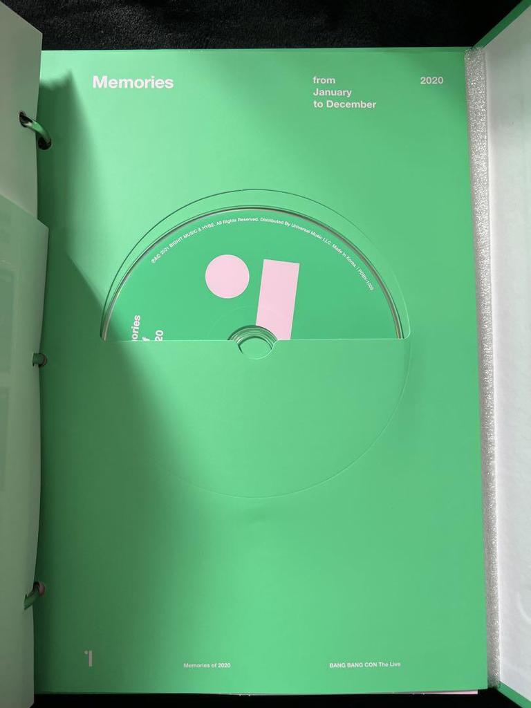 [USED] BTS Memories of 2020 Trading Card: SUGA