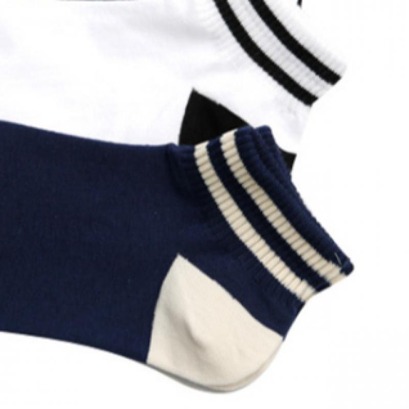 DaiSo Γυναικείες Κάλτσες Κοντές Casual Ριγέ