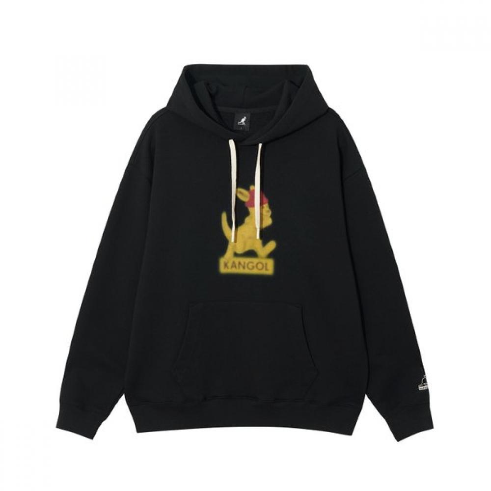 KANGOL Свободная толстовка черная 5163 SS