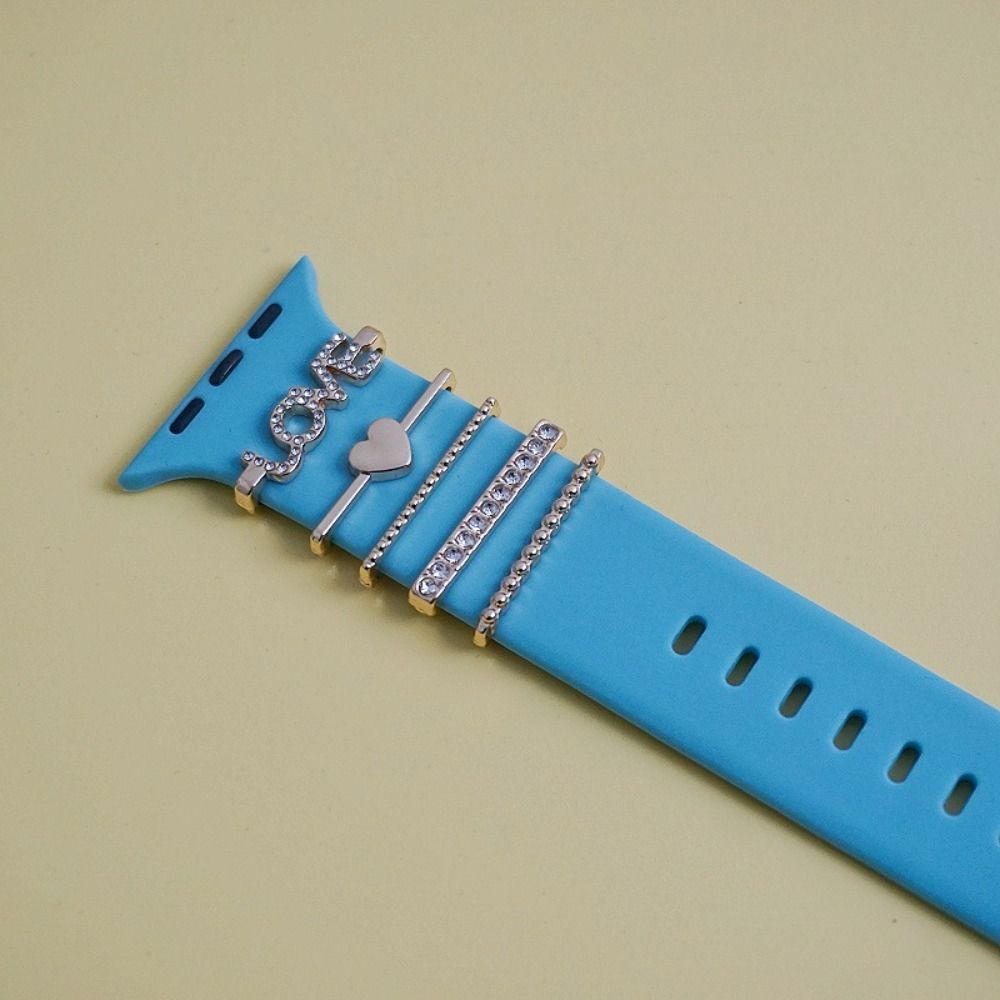 Metal Decorative Ring Brooch Decorative Nail Creative Watch Band Ornament  Strap Accessories