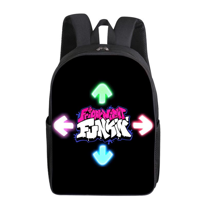Fridaynightfunkin School Bag Men'S And Women'S Fashion 3D Printed Backpack