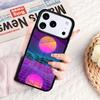Synthwave 80's Retro Neon vaporwave Phone Case For IPhone 17 16e 15 14 13 12 11 Pro Max Air Mini Soft Protective Cover