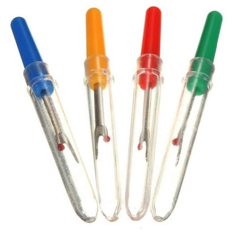 4Pcs Sewing Kitchen Convenience Accessories Household Tools Cross-stitch Thread Stripper Removal Fork Take-up Manual