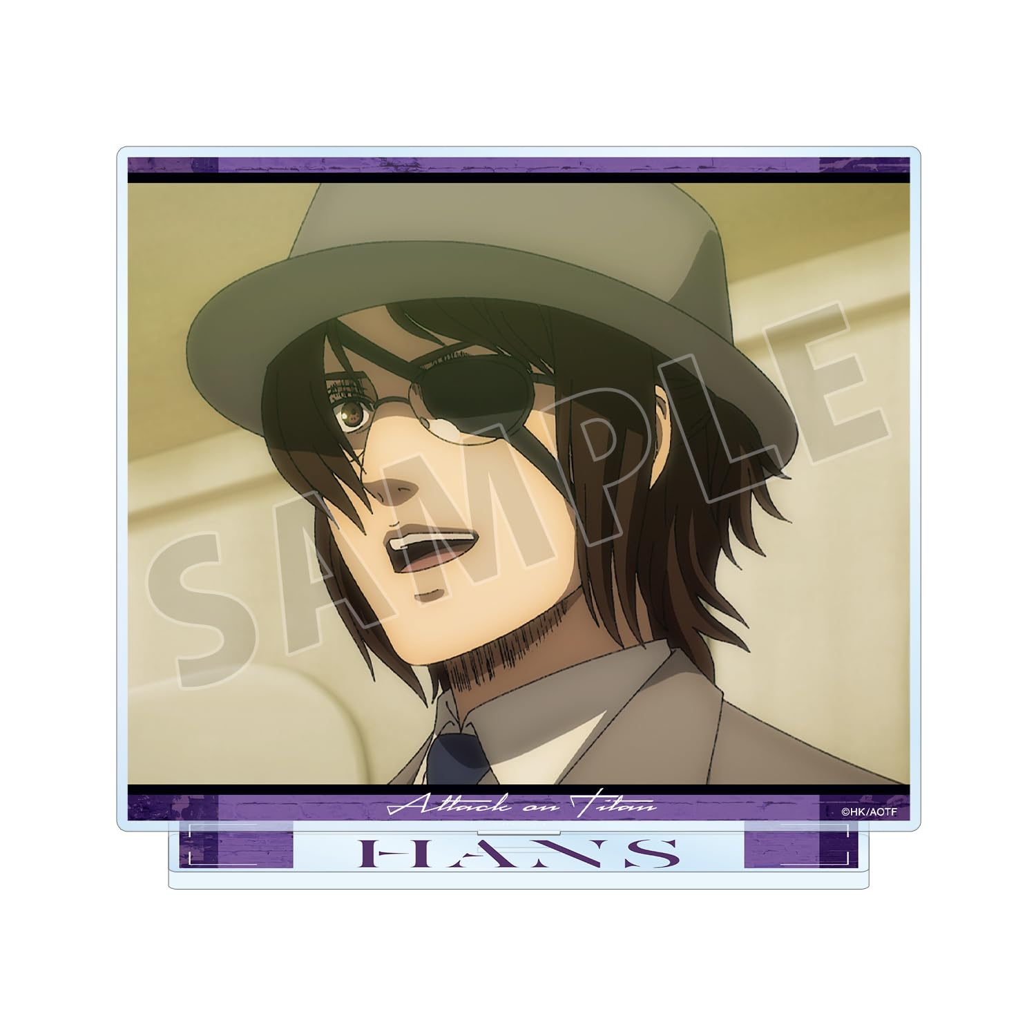 TV anime on Hange scene big acrylic stand  Attack Titan