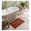 Bath Mat - EDEN - Arielle - Textured Chenille - 50 X 80 Cm - Terracotta
