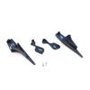 EHL43+EHL44 Scheinwerferhalter Halterung Reparaturhalter Lasche Set Linke Rechte Seite für Ford Fiesta MK6 CB1 CCN B299 B409 2008-2013 8A6113W030 8A6113W030